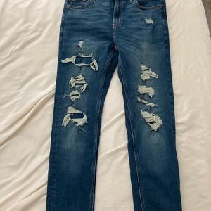 Abercrombie kids boys super skinny jeans 15/16 slim